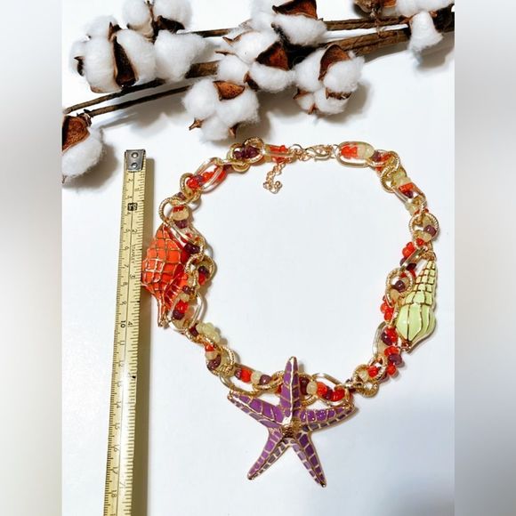 Chunky chain necklace N26 - Picture 5 of 6